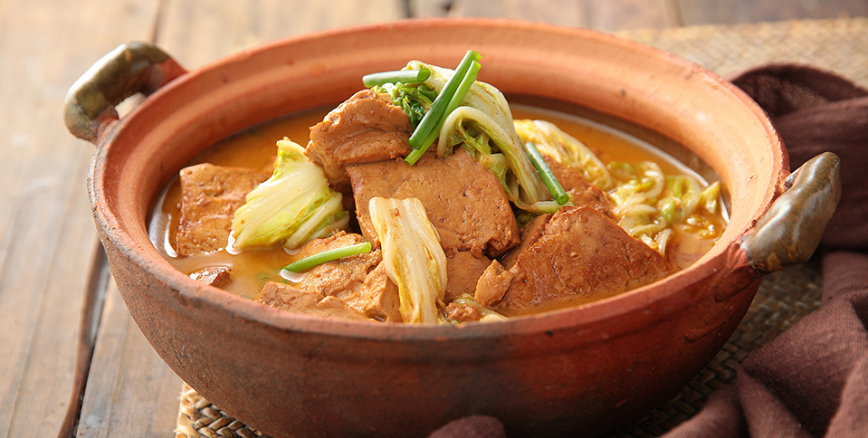 骨湯炖老豆腐