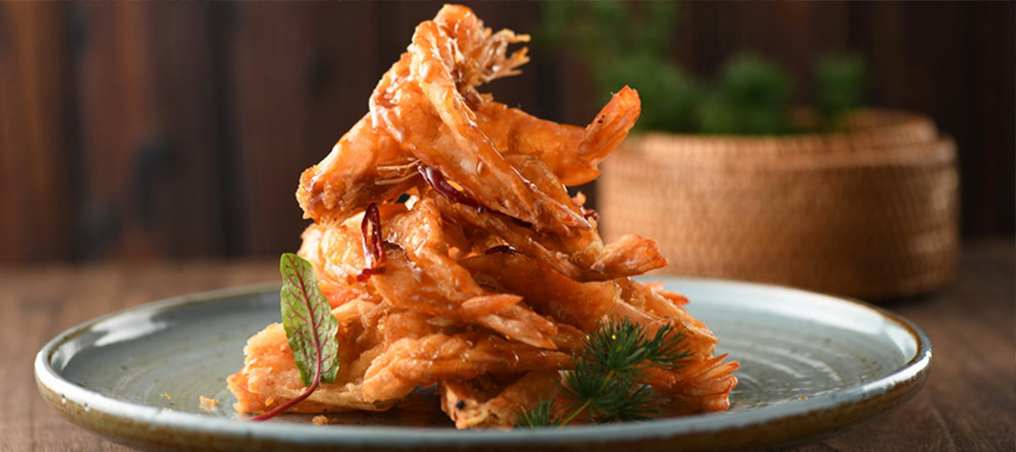 蜜汁酥皮蝦